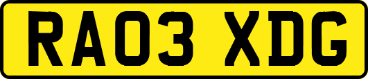 RA03XDG