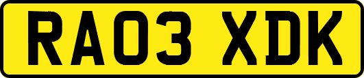 RA03XDK