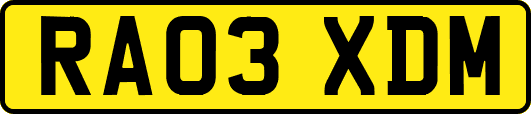 RA03XDM
