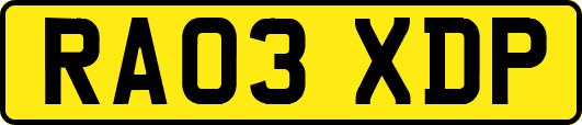 RA03XDP