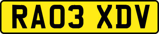RA03XDV