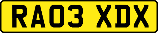 RA03XDX