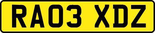 RA03XDZ