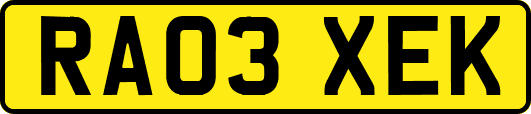 RA03XEK