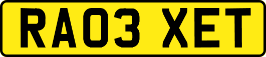 RA03XET