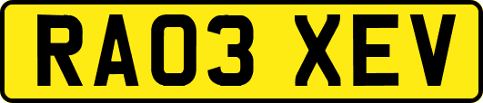 RA03XEV