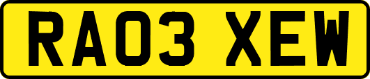 RA03XEW
