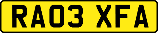 RA03XFA