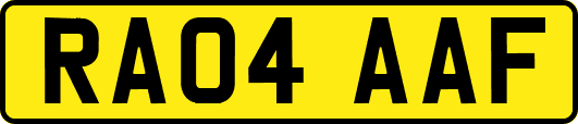 RA04AAF
