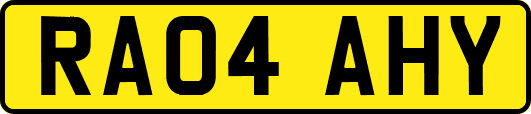RA04AHY