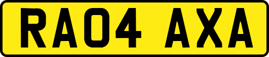 RA04AXA