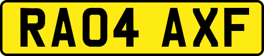 RA04AXF