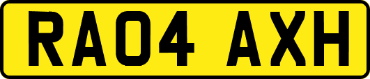 RA04AXH