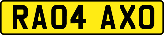RA04AXO