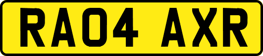 RA04AXR