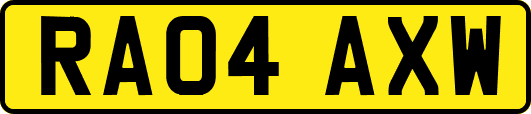 RA04AXW
