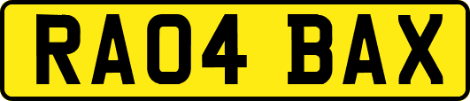 RA04BAX