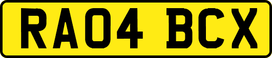 RA04BCX