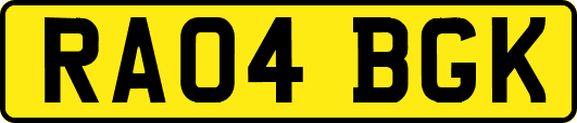 RA04BGK