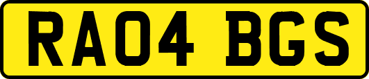 RA04BGS