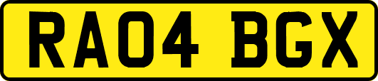 RA04BGX