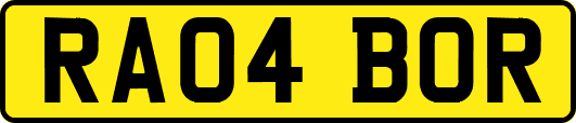 RA04BOR