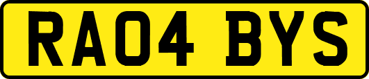 RA04BYS