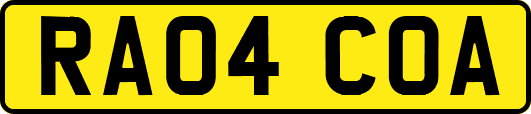 RA04COA
