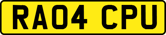 RA04CPU