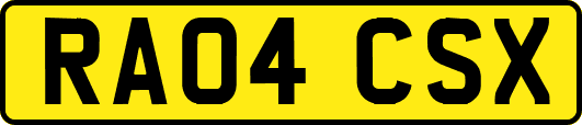 RA04CSX