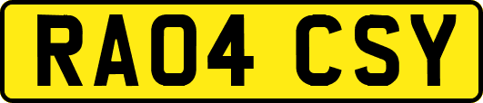 RA04CSY
