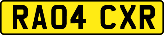 RA04CXR