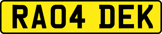 RA04DEK