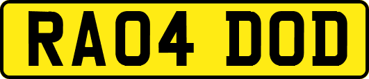 RA04DOD