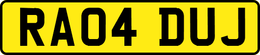 RA04DUJ