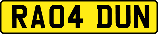 RA04DUN