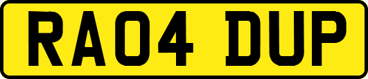 RA04DUP