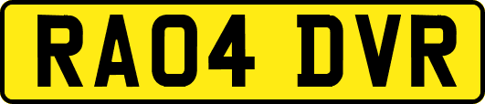 RA04DVR