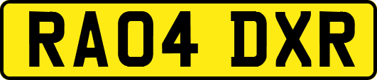 RA04DXR