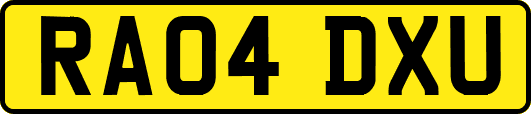 RA04DXU