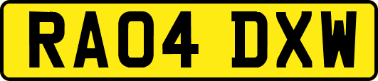 RA04DXW