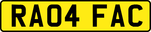 RA04FAC
