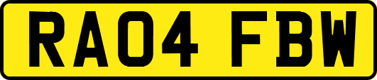 RA04FBW