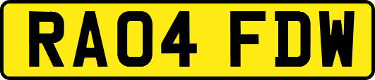 RA04FDW