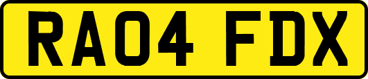 RA04FDX