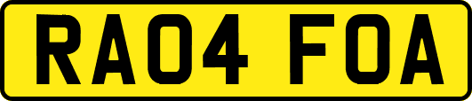 RA04FOA