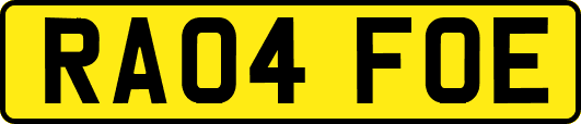 RA04FOE
