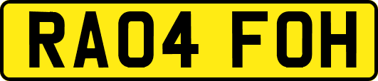 RA04FOH