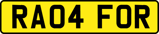 RA04FOR