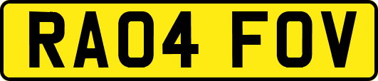 RA04FOV